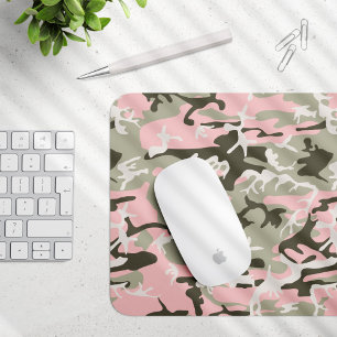 Kamouflage för rosa och Grönt, militär, armé Musmatta