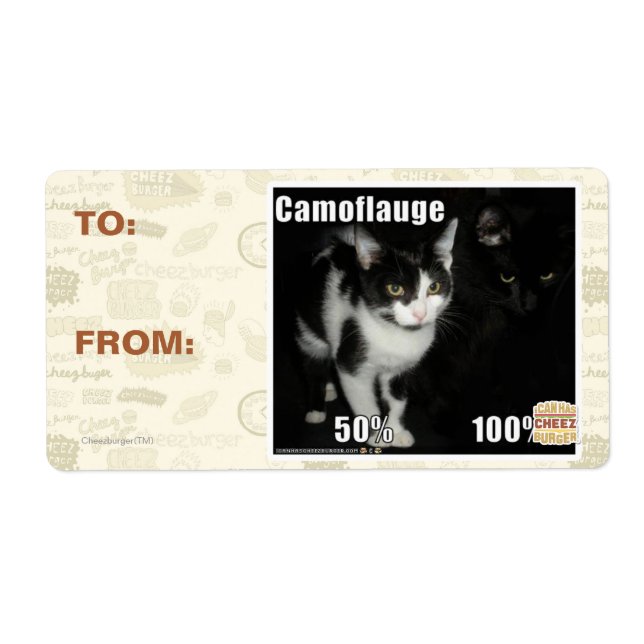 Kamouflage Fraktsedel (Framsidan)