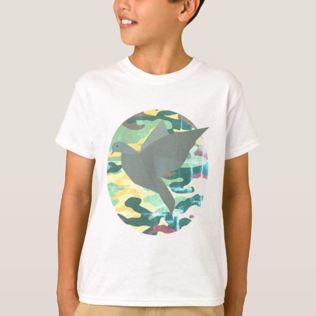 Kamouflage Fred T-Shirt (Framsida)