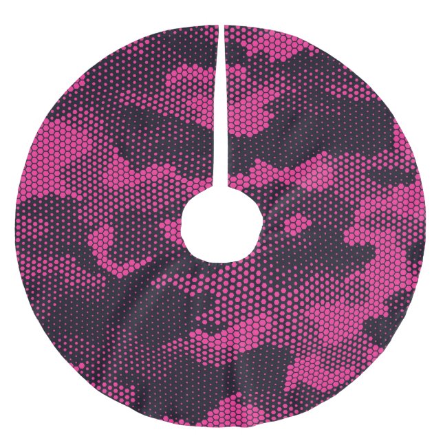 Kamouflage hexagonal, militär bakgrund struktur julgransmatta borstad polyester (Framsidan)