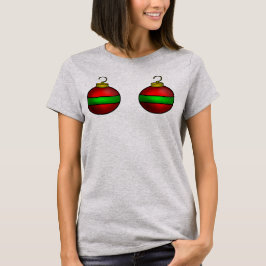 Kamouflage Julgransprydnads T-Shirt