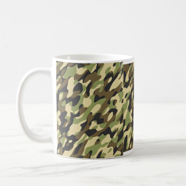 Kamouflage Kaffemugg (Vänster)