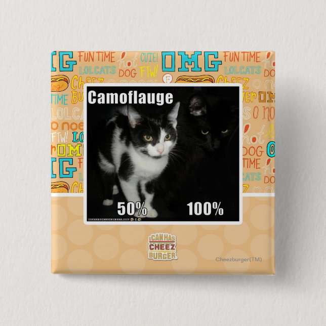 Kamouflage Knapp (Framsida)