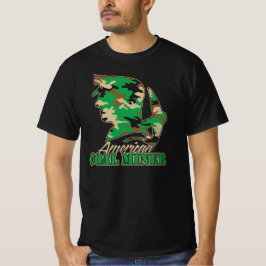 KAMOUFLAGE KOLGRUVARBETARE T SHIRT