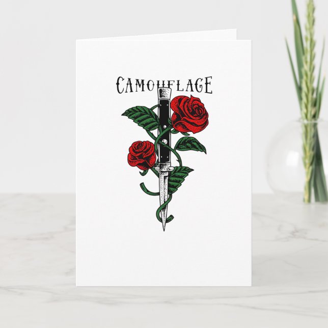 Kamouflage Kort (Framsida)