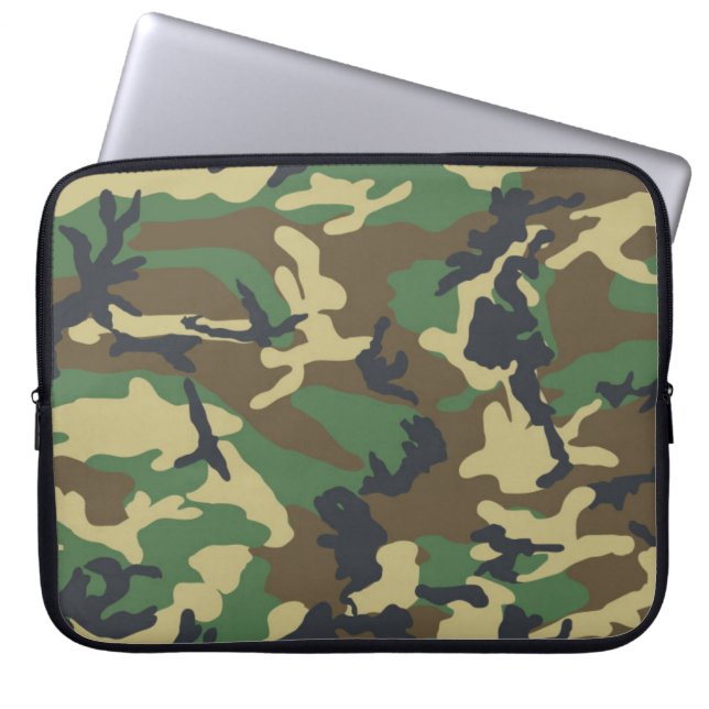 kamouflage Laptop sleeve (Framsidan)
