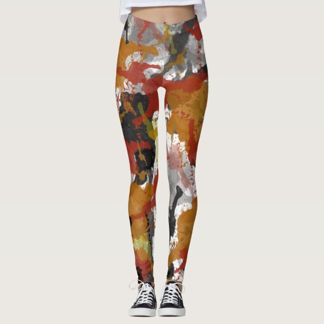 Kamouflage Leggings (Framsida)
