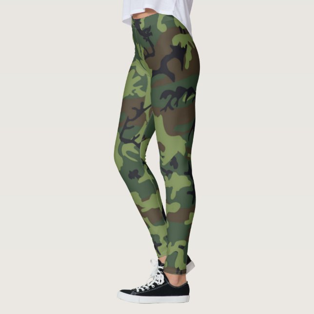 Kamouflage Leggings (Vänster)