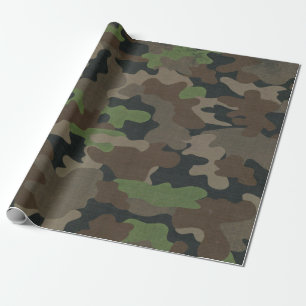 Kamouflage Militär inspirerad av taktiska utomhus Presentpapper