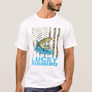 Kamouflage Militär USA Amerikansk T Shirt