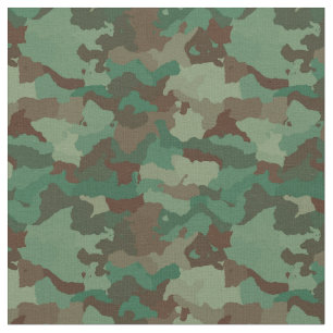Kamouflage militärspat grönt brun grått tyg