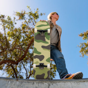 Kamouflage Mini Skateboard Bräda 18,5 Cm