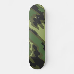 Kamouflage Mini Skateboard Bräda 18,5 Cm