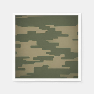 Kamouflage Pappersservett