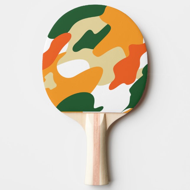 kamouflage pingisracket (Framsidan)