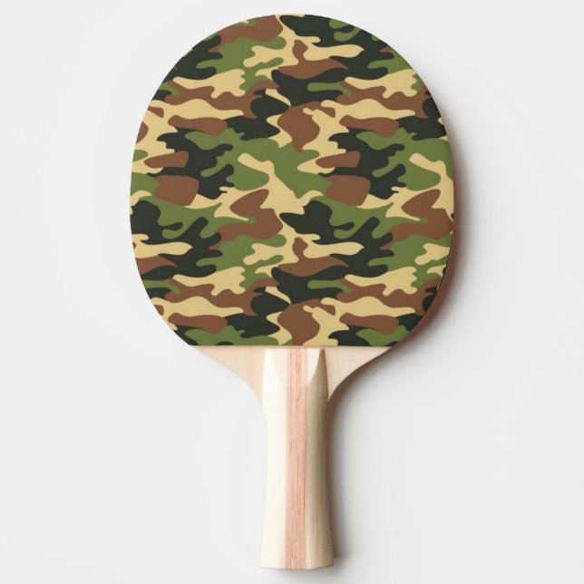 kamouflage pingisracket (Framsidan)