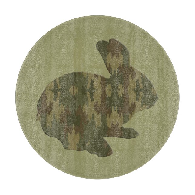 Kamouflage Silhouette-Påskhare (Framsidan)