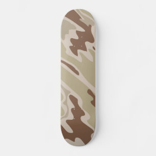 Kamouflage Skateboard Bräda 19,5 Cm