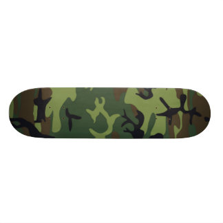 Kamouflage Skateboard Bräda 21,5 Cm