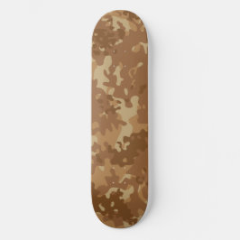 Kamouflage Skateboard Ökenbrun Tan 