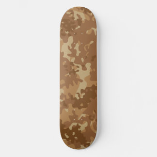 Kamouflage Skateboard Ökenbrun Tan