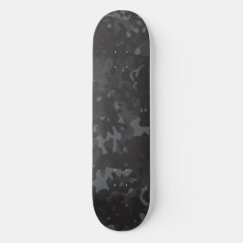 Kamouflage Skateboard Svart Grå