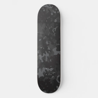 Kamouflage Skateboard Svart Grå