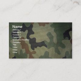 Kamouflage Visitkort