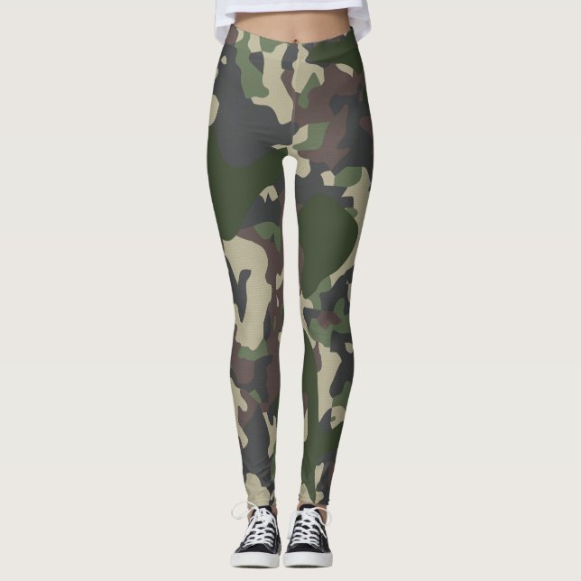 Kamouflage X Leggings (Framsida)