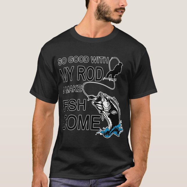 Kamouflageabborre T Shirt (Framsida)
