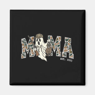Kamouflagegräsand Retro Kamouflage Jakt Mamma Ha Magnet
