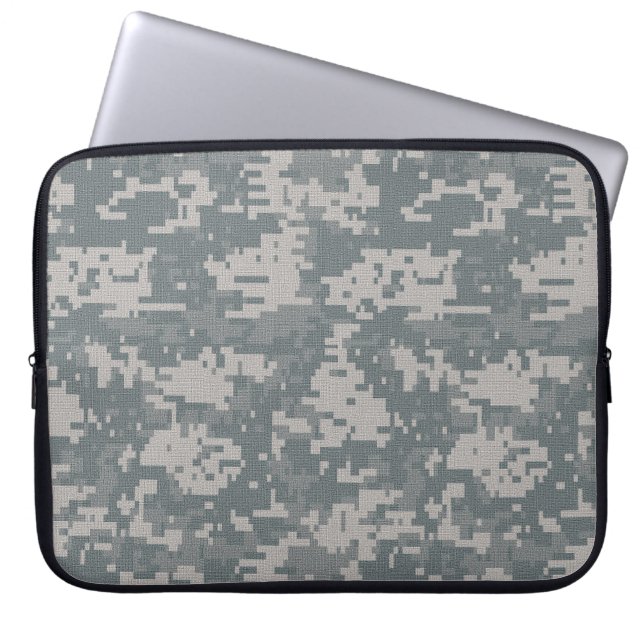 Kamouflagelaptop sleeve för ACU Digital (Framsidan)