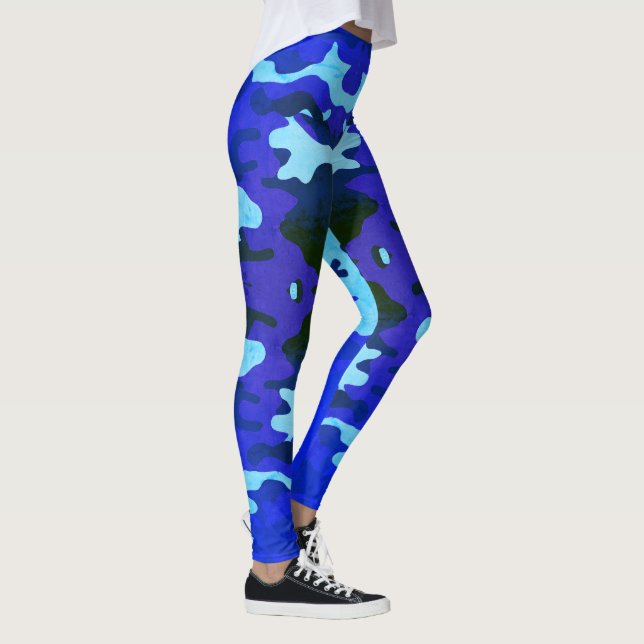 Kamouflageleggings Leggings (Höger)
