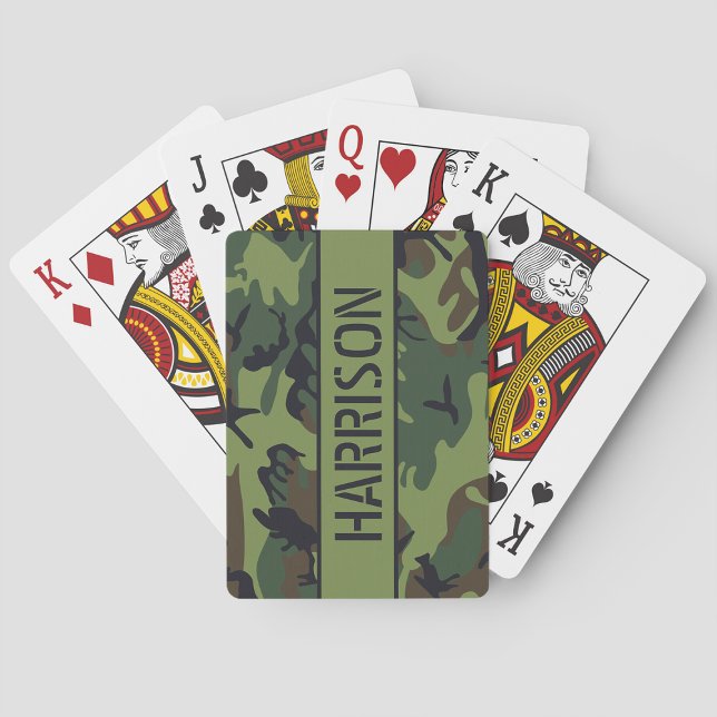 Kamouflerad Personlig Casinokort (Skapare uppladdad)