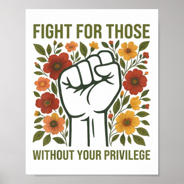 Kamp för dem som inte har din privilegierade offer poster (Framsidan)