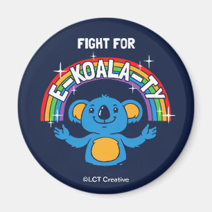 Kamp för E-Koala-Ty Magnet