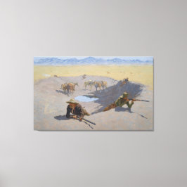 Kamp för vattenhålet canvastryck