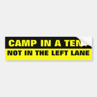 KAMP I EN TÄLT, INTE I LÄMNAT LAND