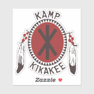 Kamp Kikakee Ernest Goes till Camp-inspirerat klis Klistermärken