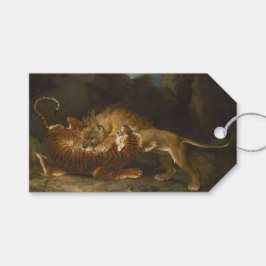 Kamp mellan Lejon och tiger Presentetikett