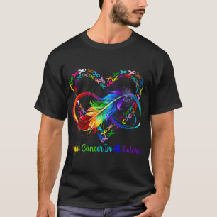 Kamp mot cancer i hela och varje Färg rabalben T Shirt