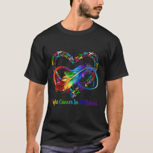 Kamp mot cancer i hela och varje Färg rabalben T Shirt