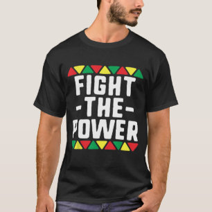 Kamp mot den afrikanska BLM-plattformen Power Blac T Shirt