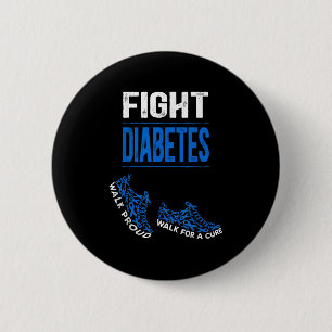 Kamp mot diabetes Blue Ribbon Scute Ss Cute Sss Su Knapp