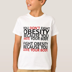 Kamp mot fetma t shirt