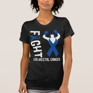 Kamp mot koloncancermedvetande överlevande t shirt