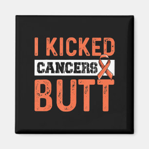 Kamp mot leukemi Citat från en blodcancer Survivor Magnet