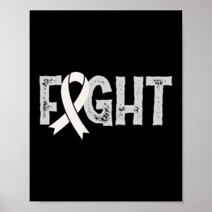 Kamp mot medvetenheten om Lung Cancer Poster