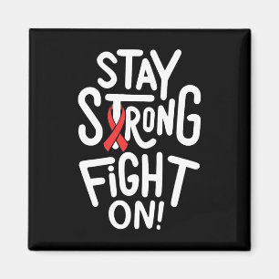 Kamp mot sickle Cell Anemia Awareness Supporter R Magnet