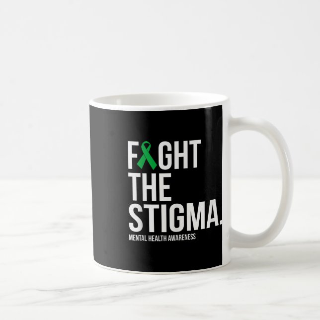 Kamp mot Stigma-Gröntens band Mental Health Awaren Kaffemugg (Höger)